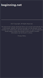 Mobile Screenshot of beginning.net